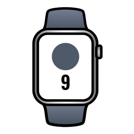Smartwatch Apple MRJ33QL/A Azul Plateado 1,9" 41 mm Smartwatch Apple MRJ33QL/A Azul Plateado 1,9" 41 mm